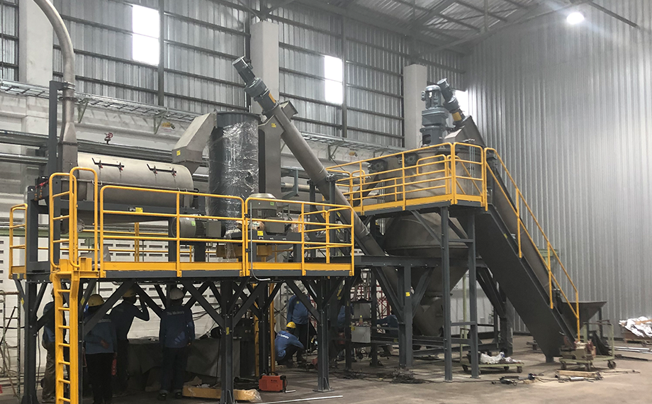 泰国帝人集团 PET瓶片清洗回收线