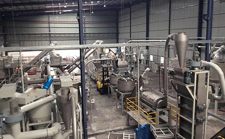 英科集团在马来投产的宝绿特PET瓶清洗线