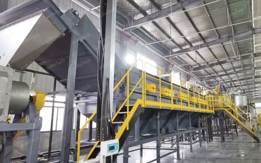 宝绿特国内高端应用PP餐盒回收清洗生产线