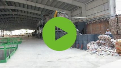 墨西哥瓶级PET瓶回收清洗生产线